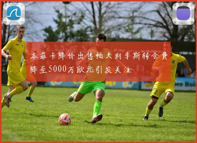 本菲卡降价出售帕夫利季斯转会费降至5000万欧元引发关注